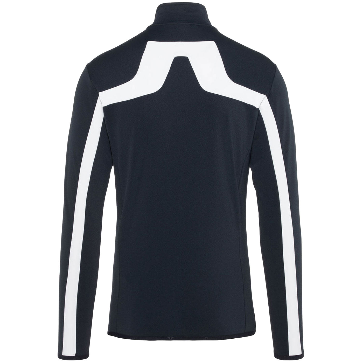 J. Lindeberg Jarvis AF Mid Layer Navy Men's Full-Zip Golf Jacket – Lightweight & Water-Resistant for Golfing & Outdoor Activities