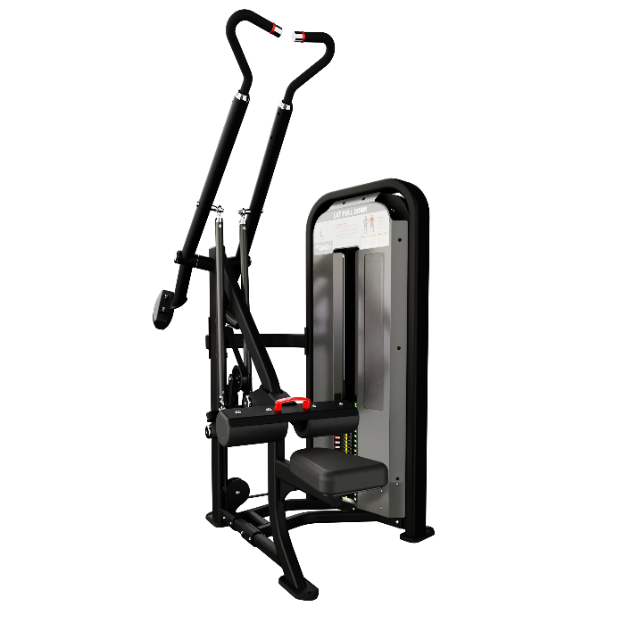 Heavy Duty Fixed Lat Pulldown Machine for Home & Gym - Strength Training Equipment for Back & Arm Workouts - Perfect for Weightlifting, CrossFit & Bodybuilding