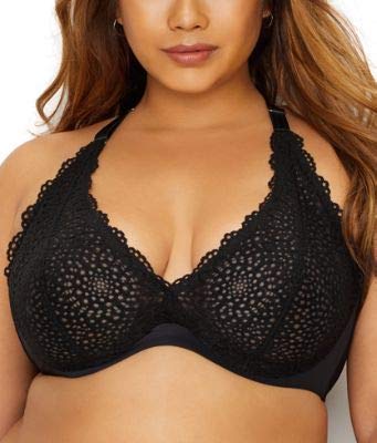 Crochet Lace Halter Bra - Women's Sexy Bralette Top for Summer, Beach, and Festival Wear | Comfortable Bandeau Bralette for Boho, Lingerie, and Layering Outfits