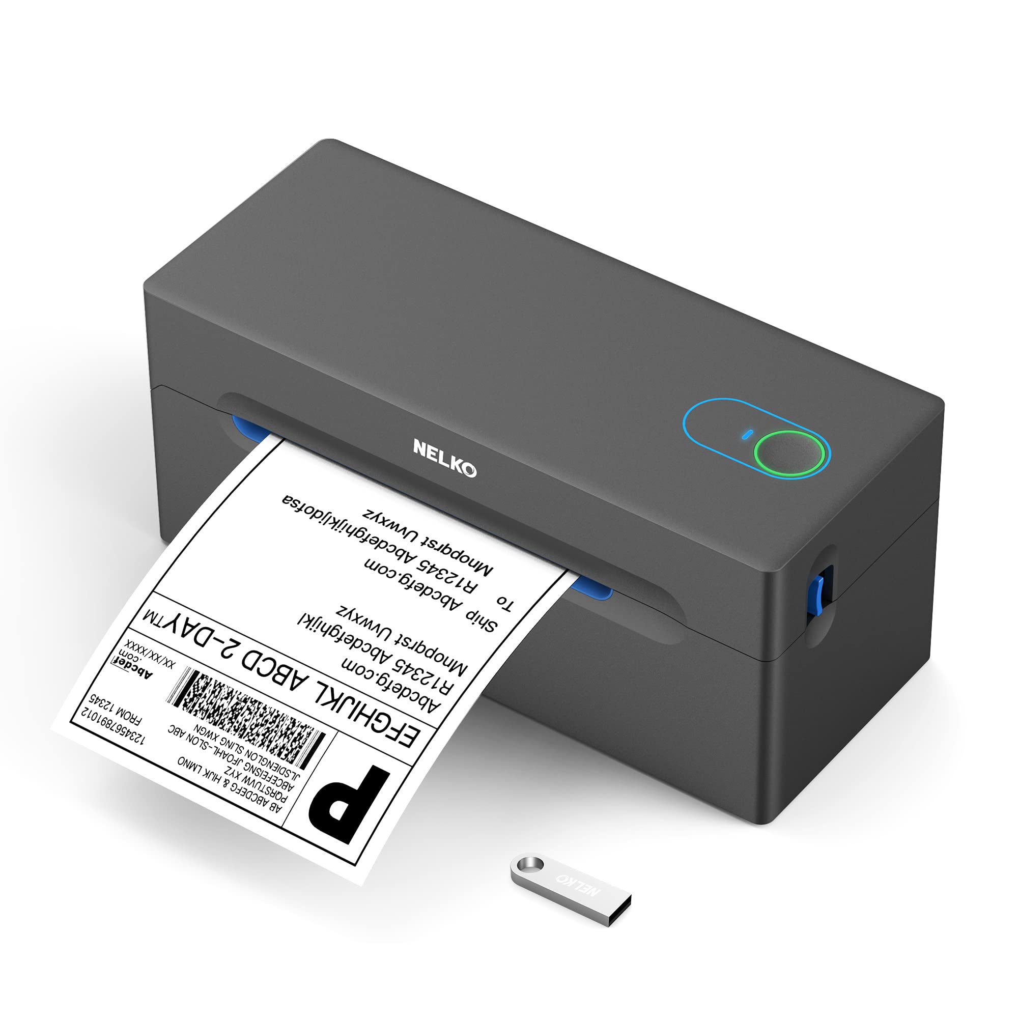Nelko Label Printer - High-Quality Thermal Label Maker for Shipping, Packaging & Barcodes | Perfect for Ecommerce, Warehouses & Small Businesses