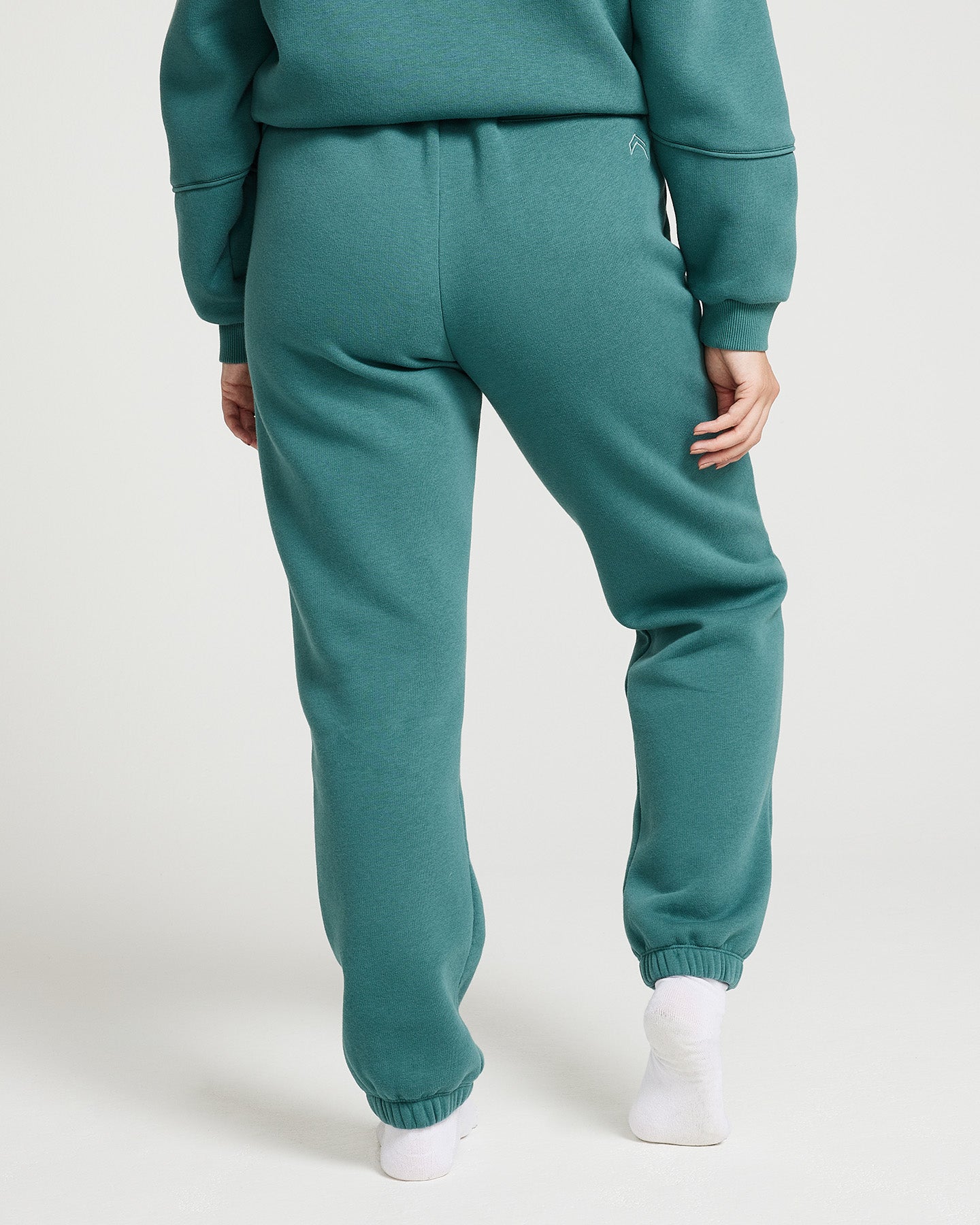 Premium Classic Lounge Sweatpants for Men & Women | Soft Cotton Jogger Pants in Mineral Green | Perfect for Home, Yoga, and Casual Wear