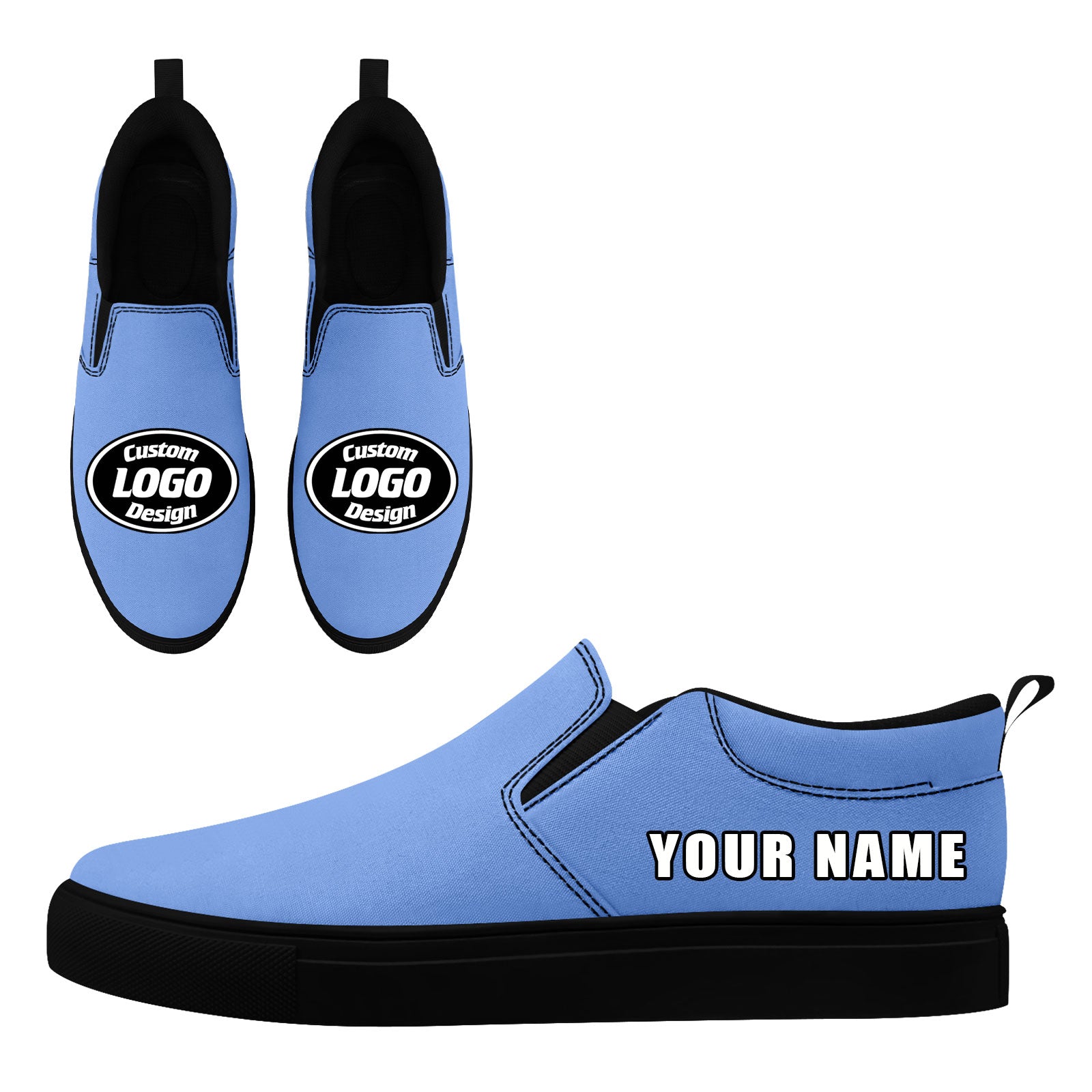 Custom Personalized Canvas Slip-On Sneakers - Handmade & Unique Design for Men & Women - Perfect for Casual Wear, Walking, and Fashion Outfits