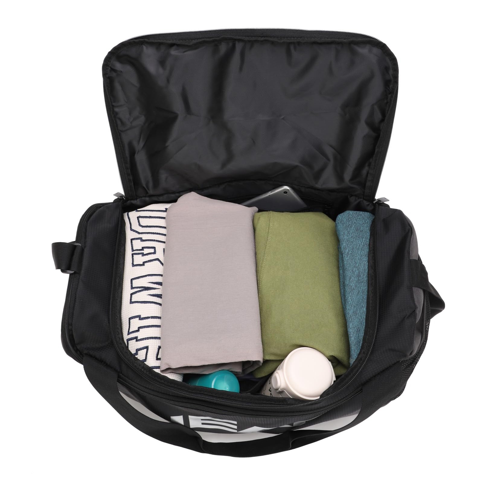 HEAD 45L Waterproof Tennis Duffel Bag for Men - Large Capacity Sports Gym Bag with Shoe Compartment - Lightweight Crossbody Duffle for Workout, Travel & Business - Perfect for Gym, Tennis, Weekend Trips & Overnight Stays