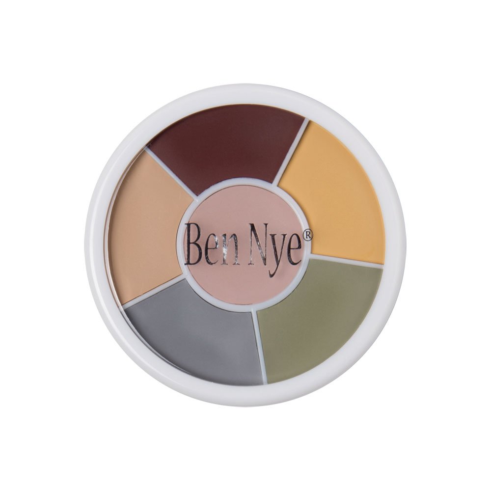 Ben Nye Death Makeup Wheel - Professional Special FX Makeup Palette (1 oz/28 gm) for Halloween, Cosplay & Theater Productions