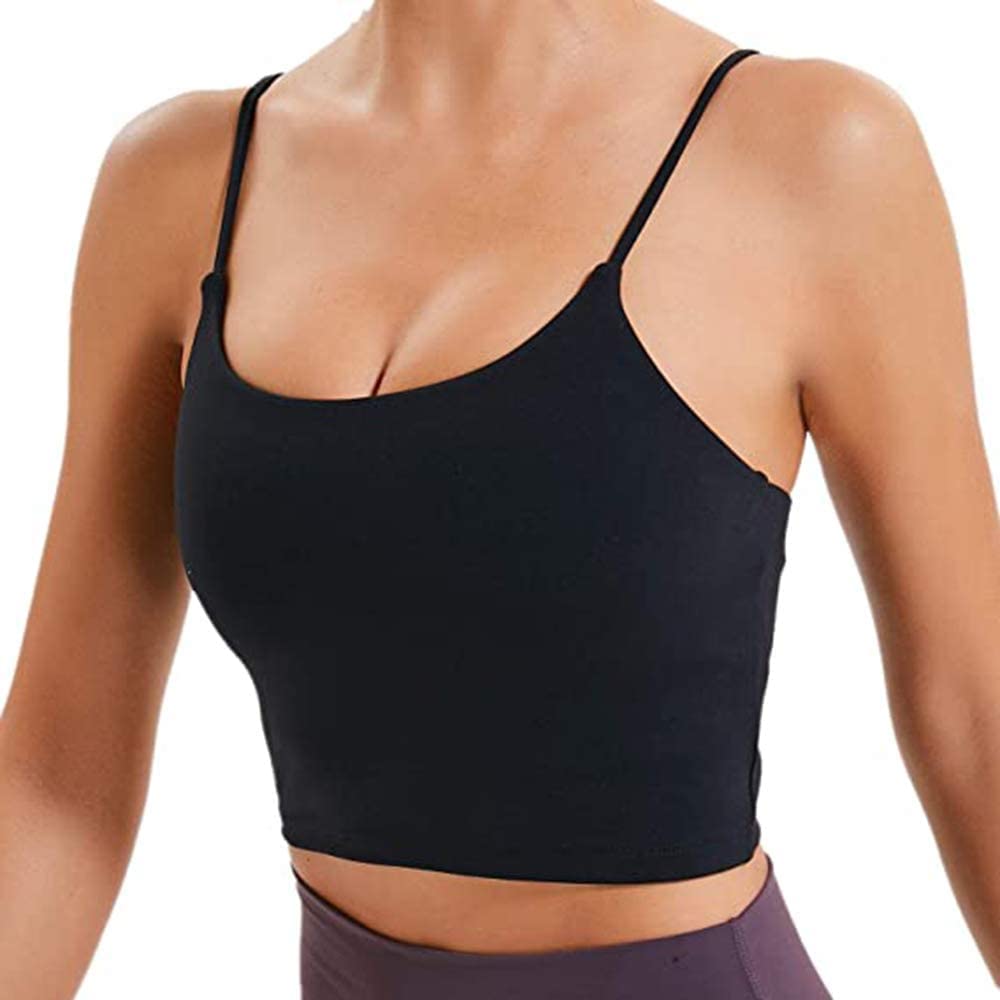 Women's High Support Padded Sports Bra - Breathable Workout Top for Running, Yoga, Gym & Fitness - Comfortable & Moisture-Wicking Activewear for Women