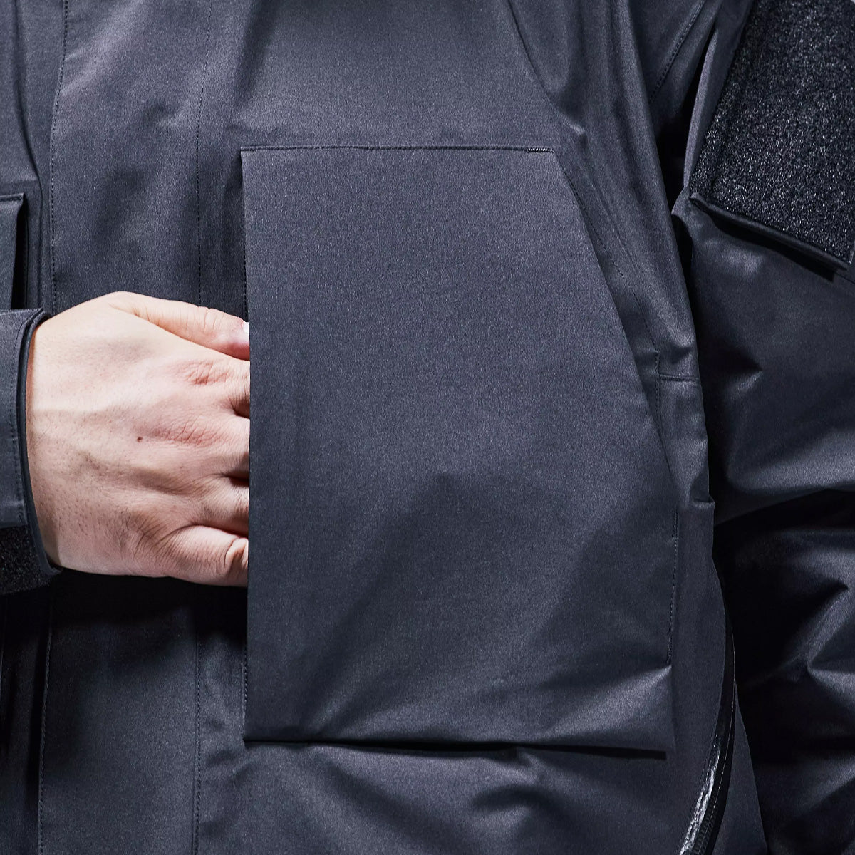 Acronym J14 GT Black Jacket - Stylish Waterproof Urban Outerwear for Men | Perfect for Streetwear, Hiking & Travel