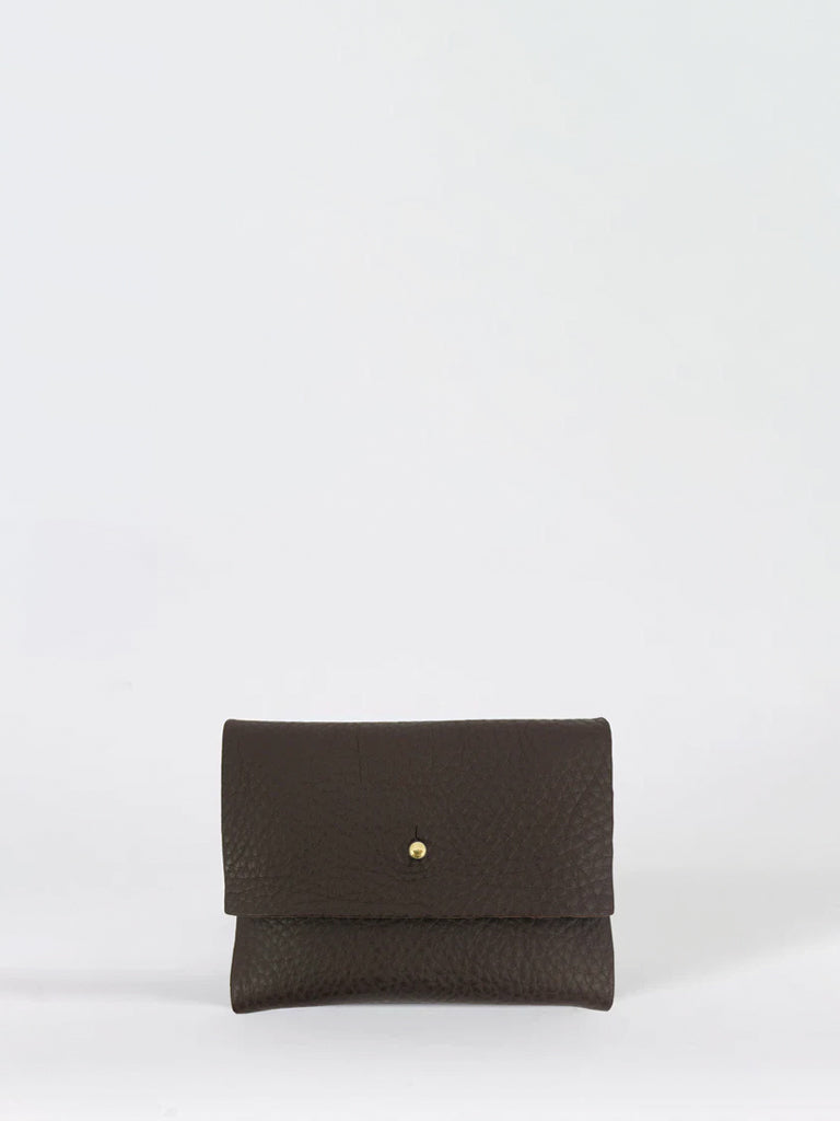Kate Sheridan Loux Wallet in Chocolate Brown - Premium Leather Wallet for Women, Perfect for Everyday Use, Travel & Gift Giving