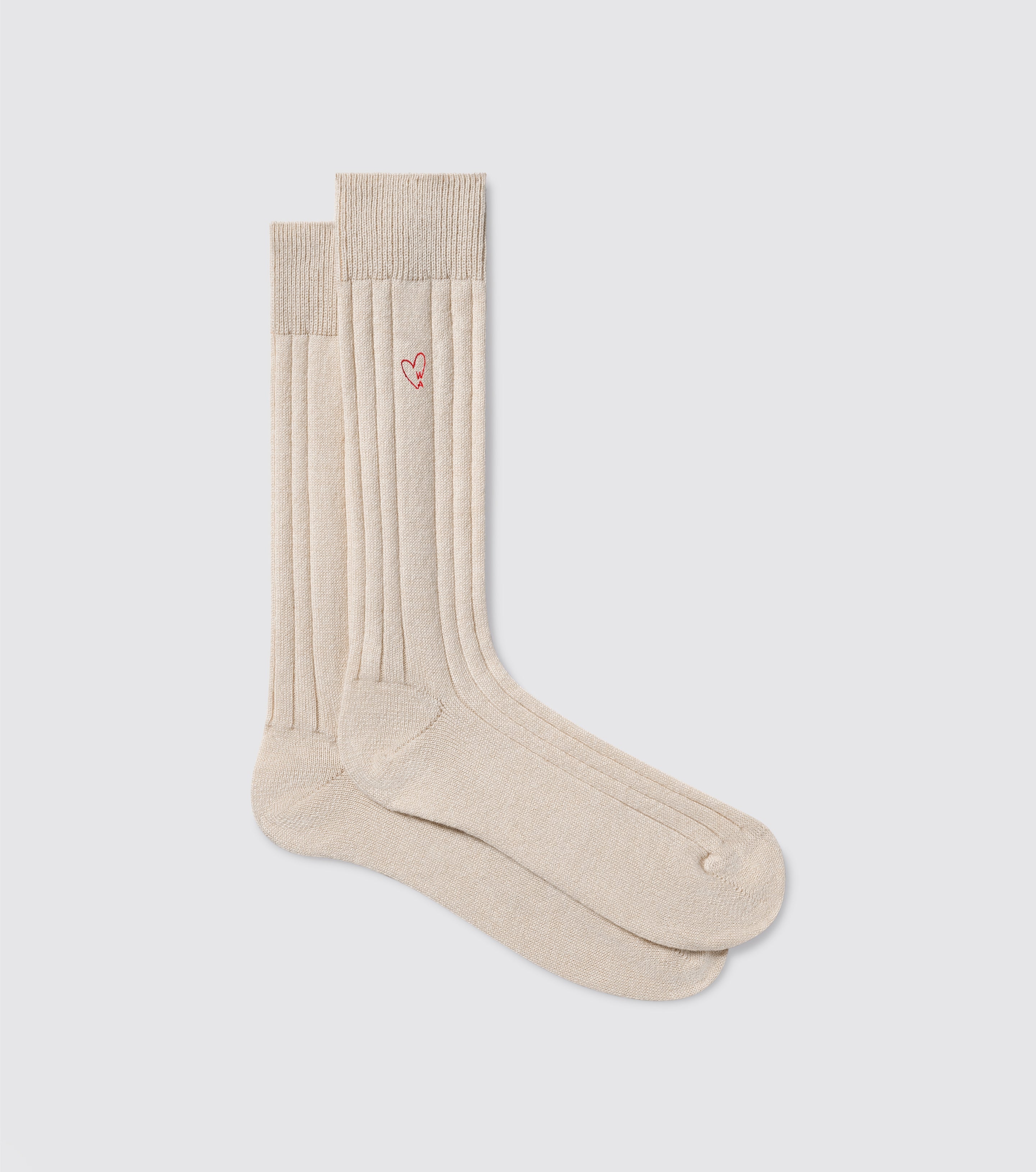 Luxury Cashmere Socks for Women & Men - Ultra Soft Oatmeal Color Winter Warm Wool Socks - Perfect for Home, Office & Outdoor Activities