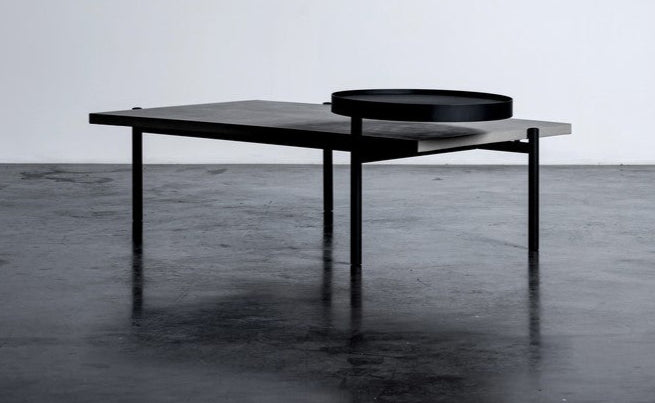 Modern Twist Coffee Table by Lyon Beton - Minimalist Concrete Design for Living Room, Lounge & Office - Durable & Stylish Home Decor