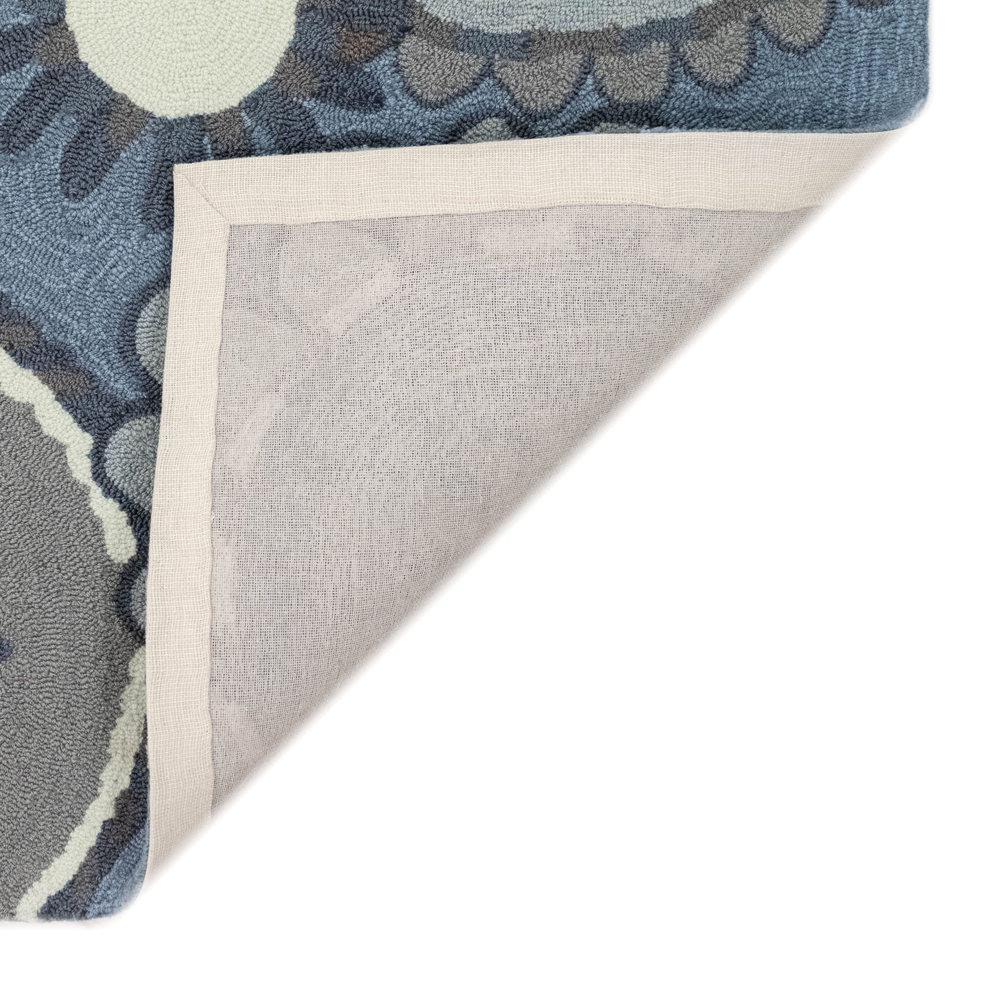 Liora Manne Ravella Indoor Outdoor Rug – Stylish 2' x 8' Florentine Denim Area Rug | UV Stabilized, Stain Resistant & Durable | Perfect for Patio, Deck, Living Room & Bedroom Decor