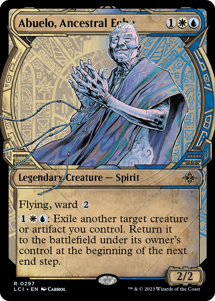 Abuelo, Ancestral Echo Showcase - The Lost Caverns of Ixalan MTG Card - Rare Foil Collector's Edition | Perfect for MTG Commander Decks & Ixalan Themed Collections