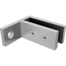 Stainless Steel SS316 Glass Pool Fence Clamp - 12mm Glass to Wall Connector Bracket for Secure Pool Fencing | Perfect for Residential & Commercial Swimming Pool Safety Barriers