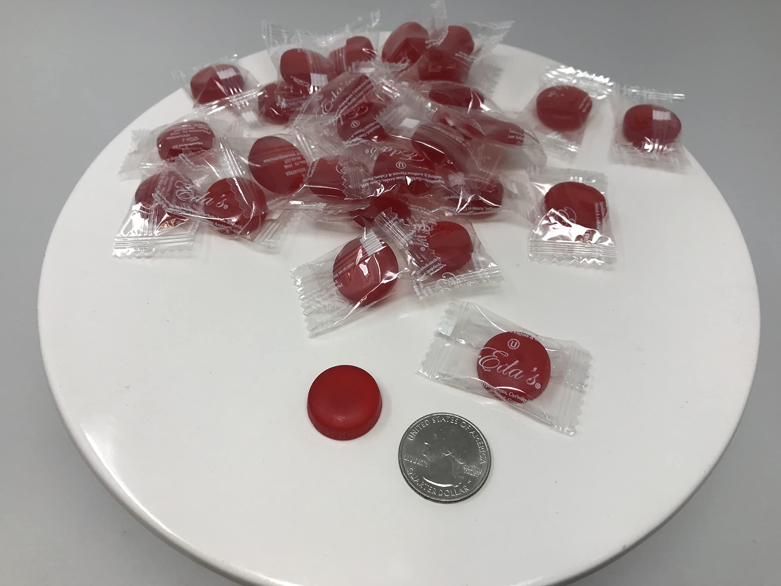 Sugar Free Strawberry Hard Candy - 1 Pound Bag | Delicious Keto-Friendly Treat for Diabetics & Low-Carb Diets | Perfect for Office Snacks, Party Favors & Gift Baskets