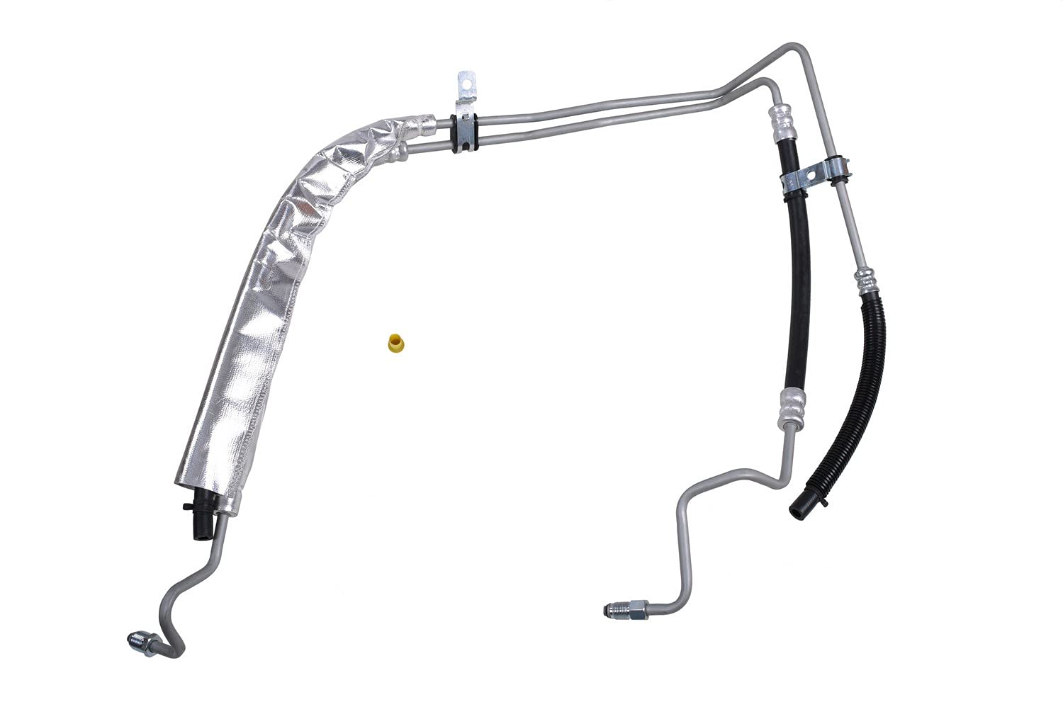 Sunsong 3403761 Power Steering Hose Assembly - High-Performance Replacement for Smooth Steering | Perfect for Ford, Chevy, Dodge Trucks & SUVs | Durable OEM Quality for Off-Road & Daily Driving