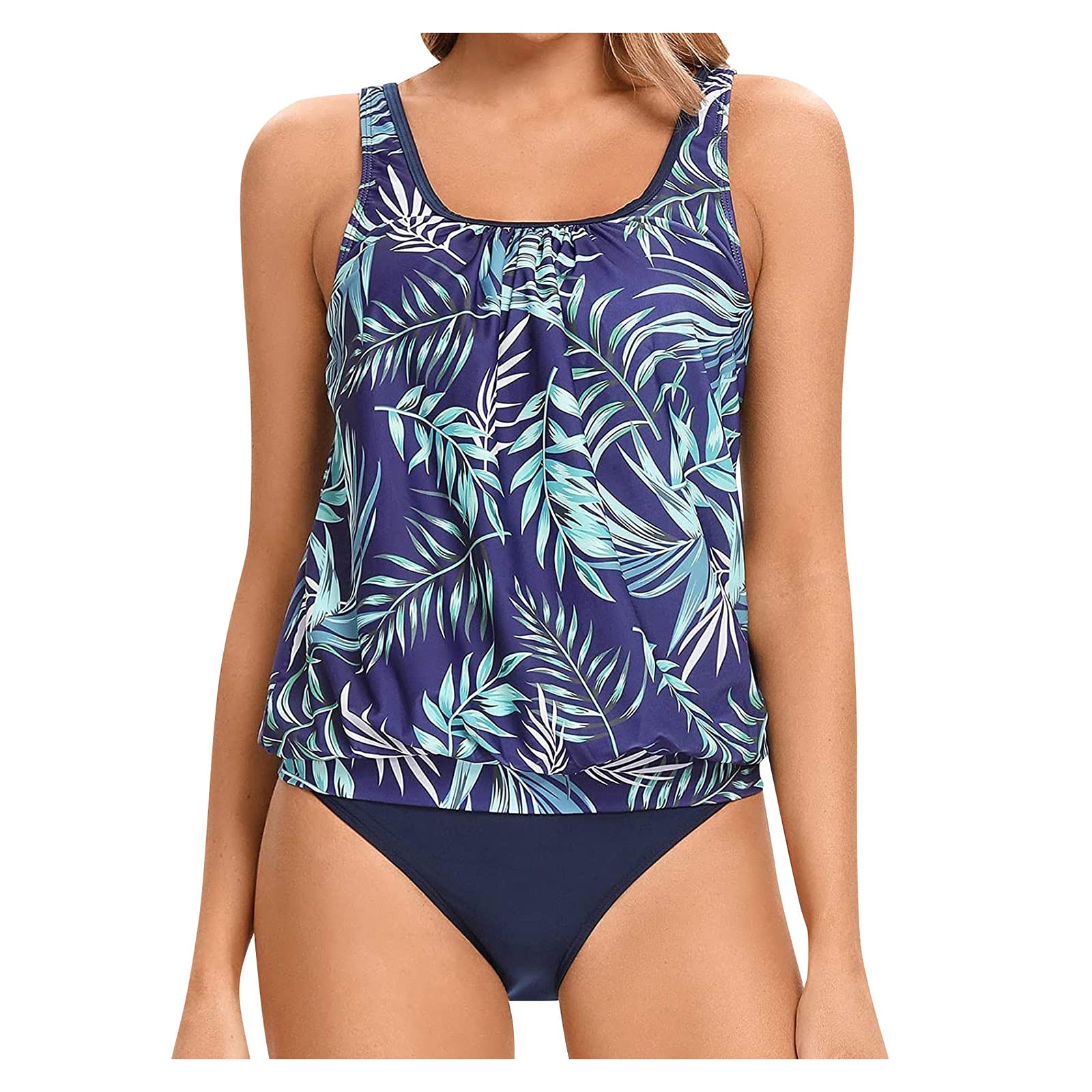 Women's Sexy Two Piece Swimsuit - Halter String Triangle Bikini Set & Tankini Top | Perfect for Beach Vacation, Pool Party & Summer Swimwear