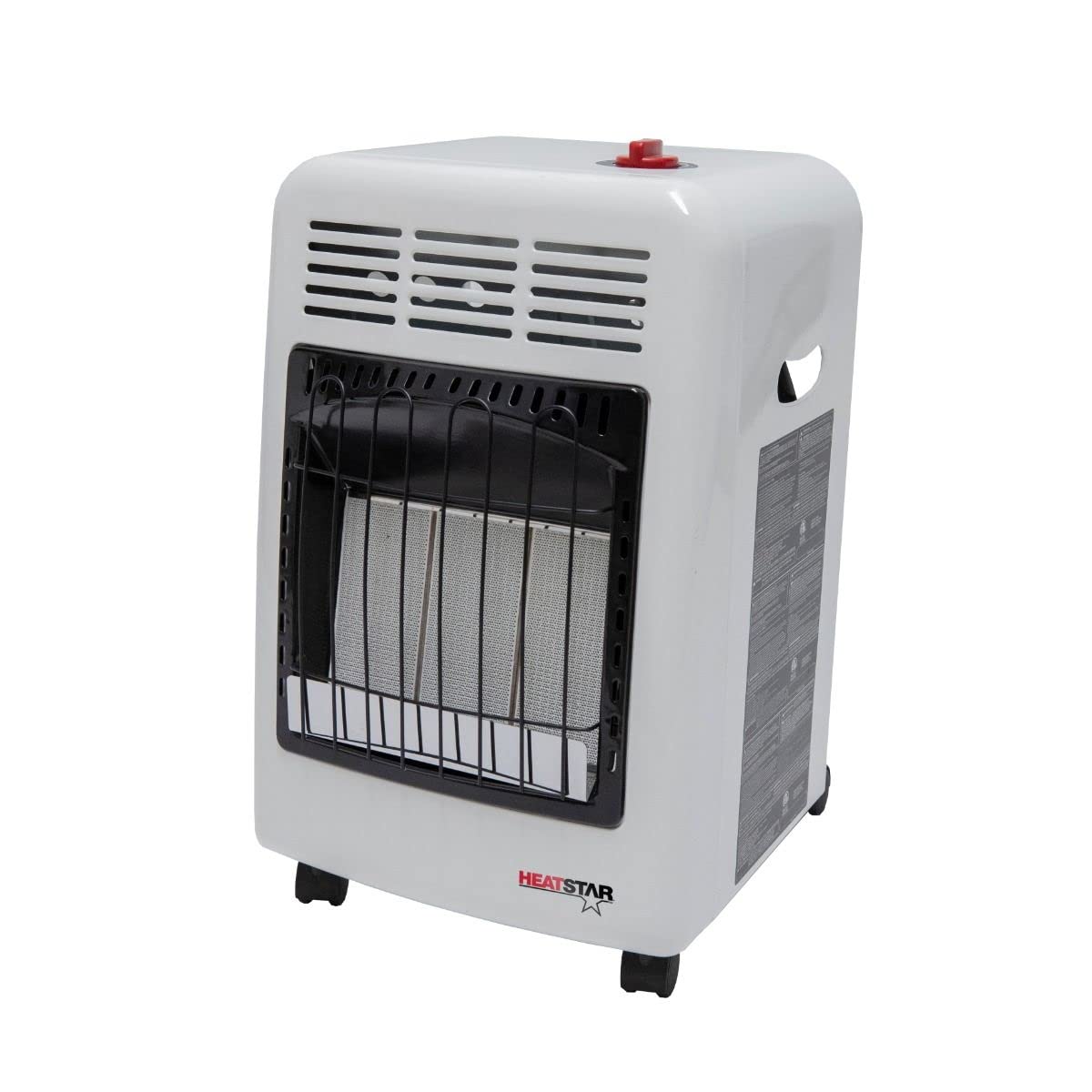 18,000 BTU Portable Propane Cabinet Heater - Indoor/Outdoor Space Heater for Garage, Workshop, Camping & Emergency Heating