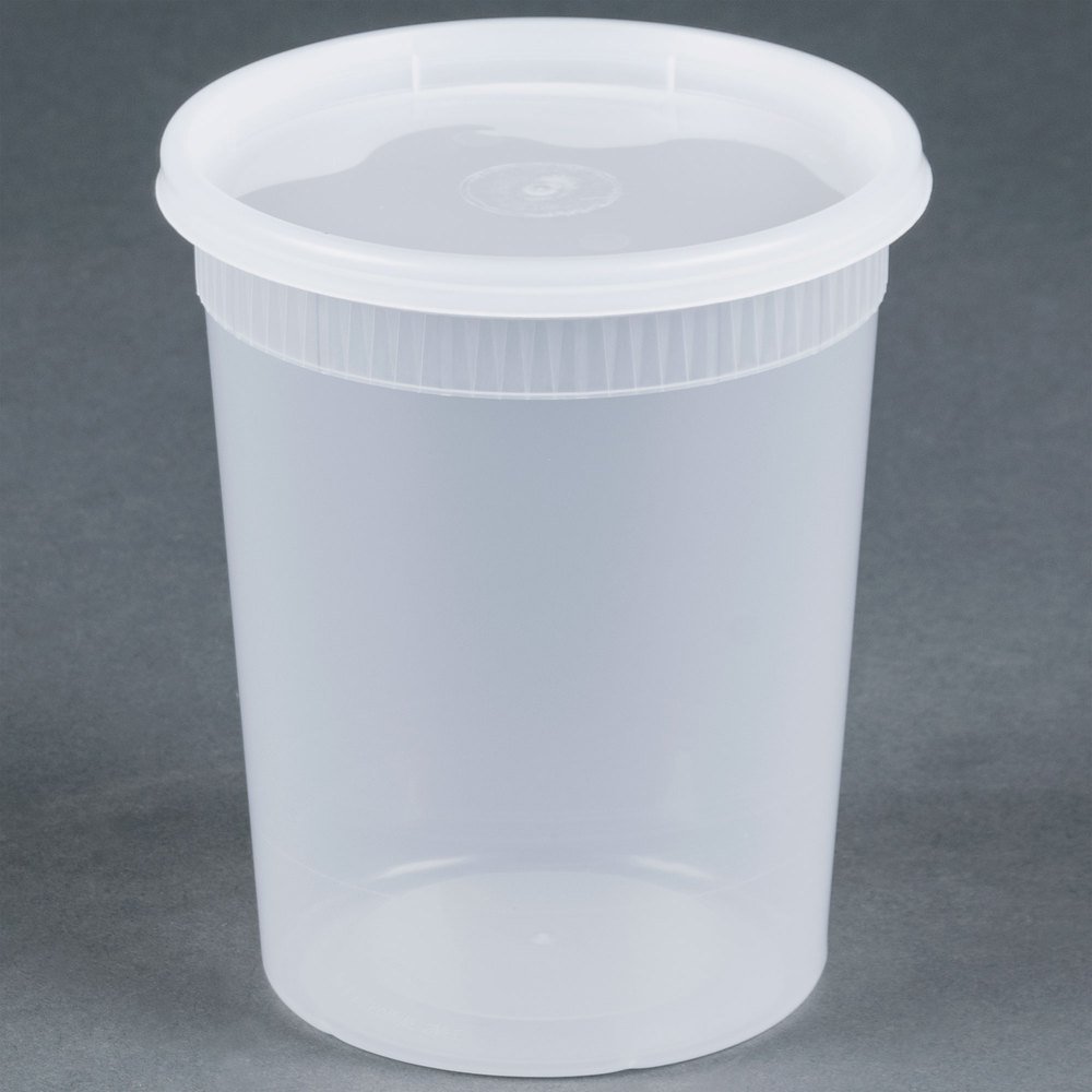 32 oz Clear Plastic Cups with Lids & Straws - 240 Count Bulk Pack - Perfect for Parties, Events, and Restaurants
