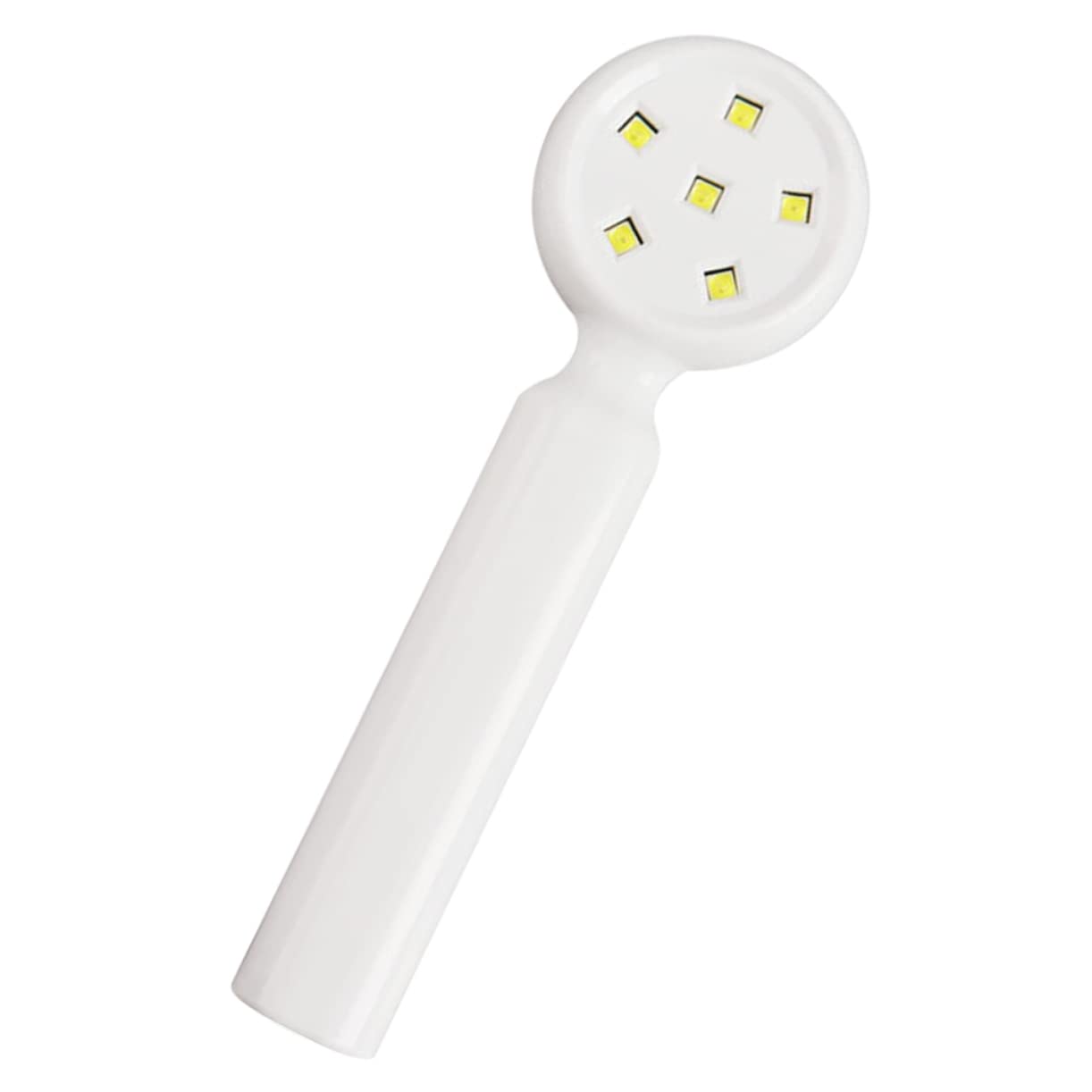 FRCOLOR Portable UV LED Nail Lamp for Gel Polish Drying - Fast Curing Handheld Nail Light with White LED for Home & Salon Use - Perfect for DIY Manicures, Gel Extensions, and Nail Art