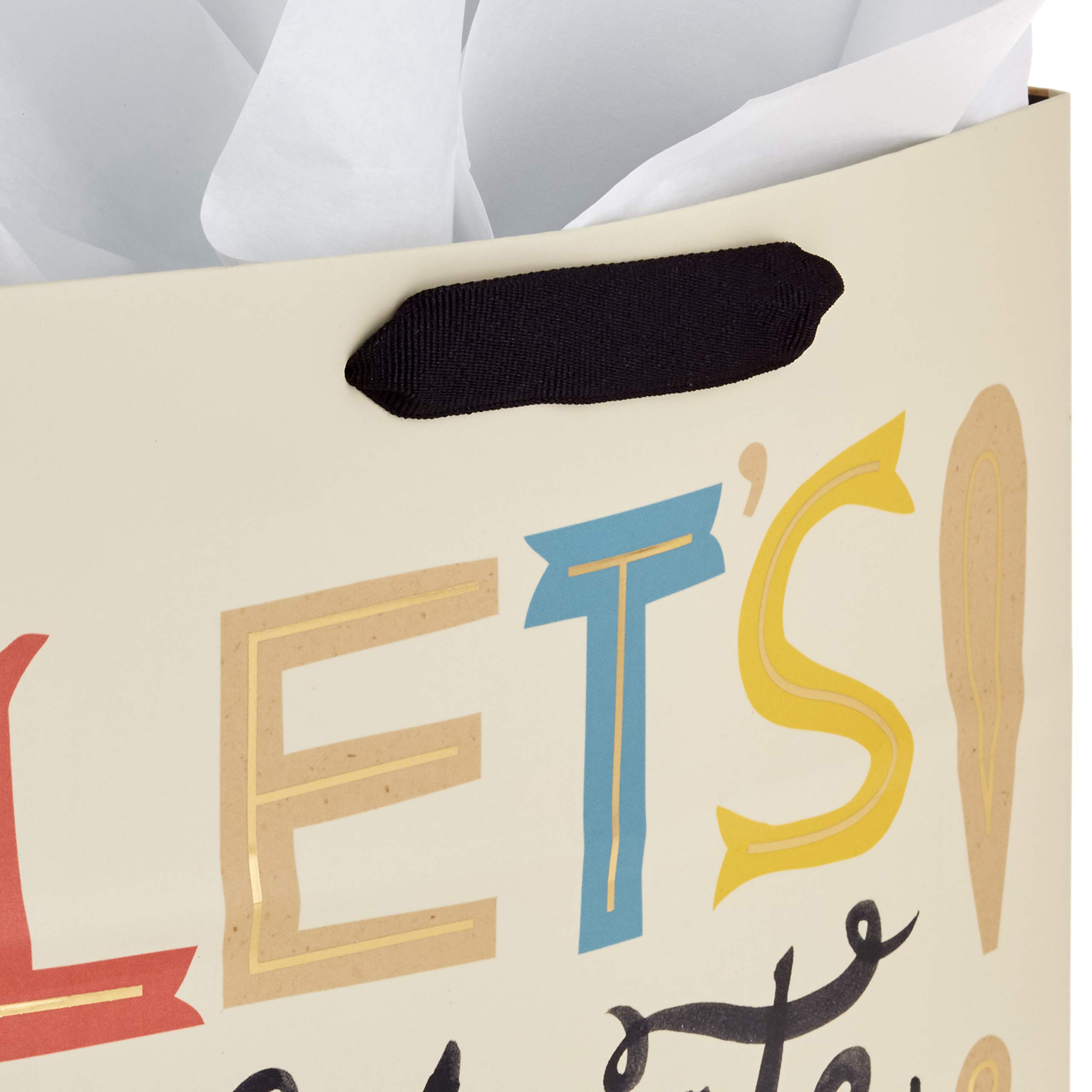 Hallmark Celebrate Gift Bags Assortment with Tissue Paper - Pack of 3 (2 Large 13