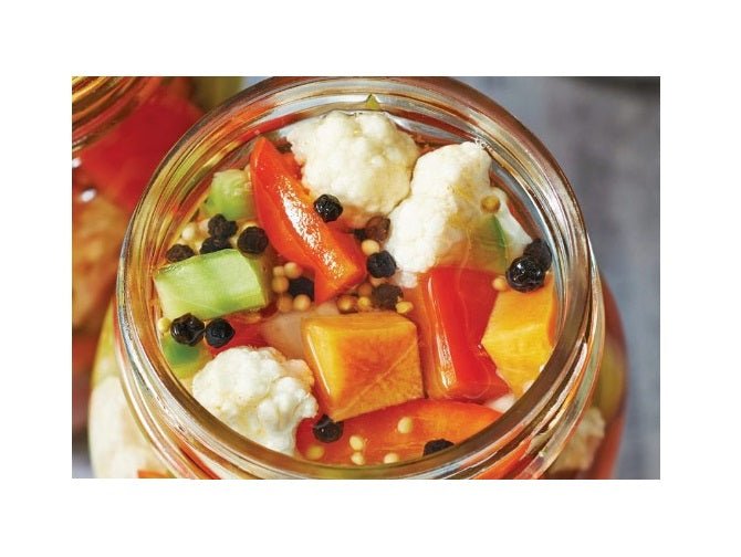 Probiotic Mixed Pickles (Karisik Tursu) - 3kg Jar | Fermented Vegetables | Gut Health Snack | Perfect for Sandwiches, Salads & Charcuterie Boards