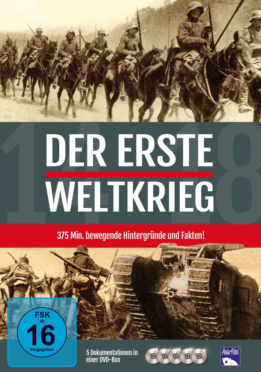 WWI Documentary DVD Box Set - The First World War Complete Series | History Enthusiasts & Educational Use