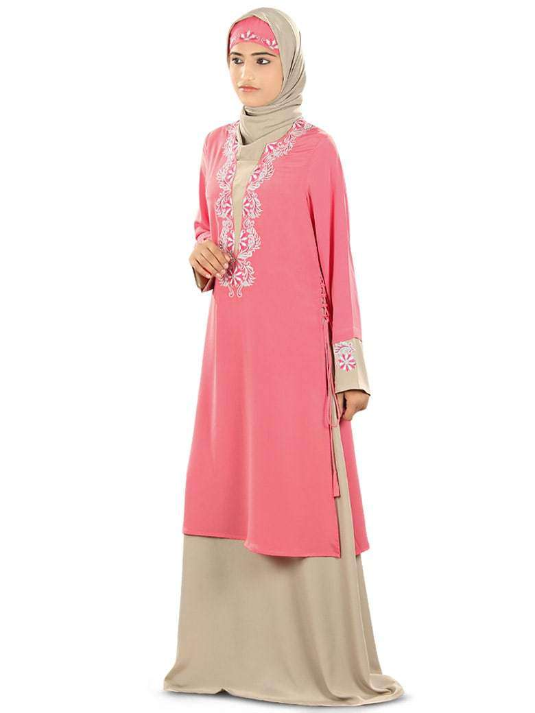 Elegant Bariah Abaya - Modest Islamic Dress for Women - Perfect for Prayer, Mosque, and Special Occasions