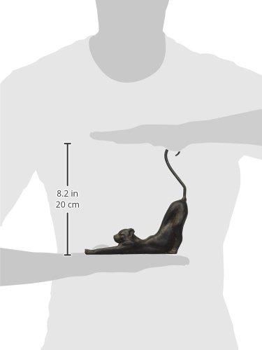 Cyan Design 05523 Up-Cat Sculpture - Handcrafted Resin Cat Statue for Home Decor, Office Desk, Gift Idea | Perfect for Living Room, Bedroom, Bookshelf Display