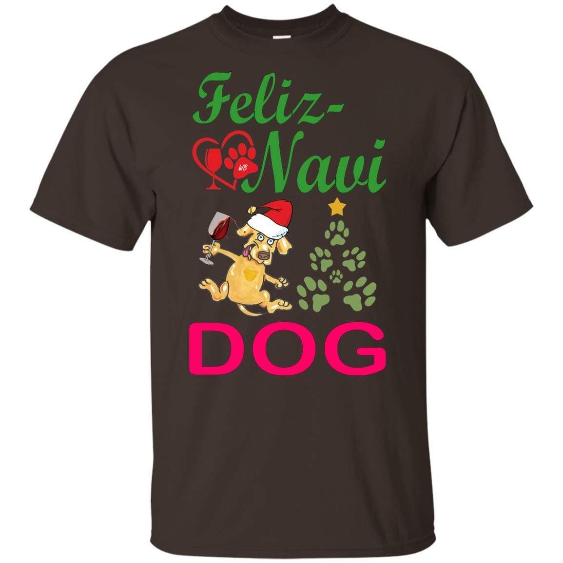 Feliz Navi Dog Youth Ultra Cotton T-Shirt | Funny Christmas Pet Lover Gift | WineyBitches.co | Perfect for Holiday Parties & Family Gatherings