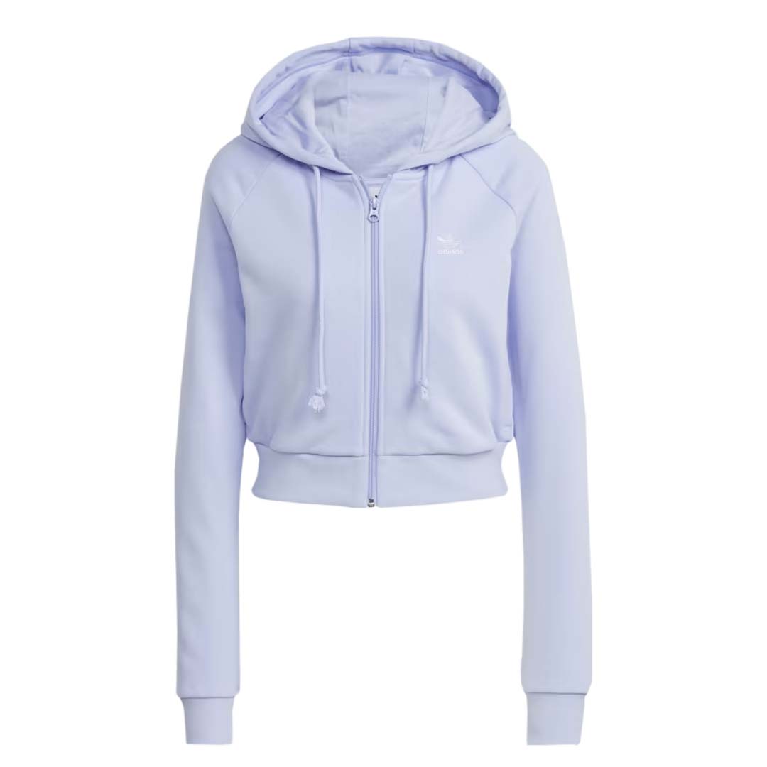 Adidas Women's Crop Track Jacket - Lightweight Running Jacket for Women, Workout & Gym (Style IL9616) | Perfect for Jogging, Yoga & Outdoor Sports