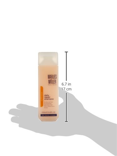 MOLLER MARLIS Daily Repair Rich Shampoo 200ml - Hydrating & Nourishing Hair Care for Damaged Hair - Perfect for Daily Use at Home & Salon