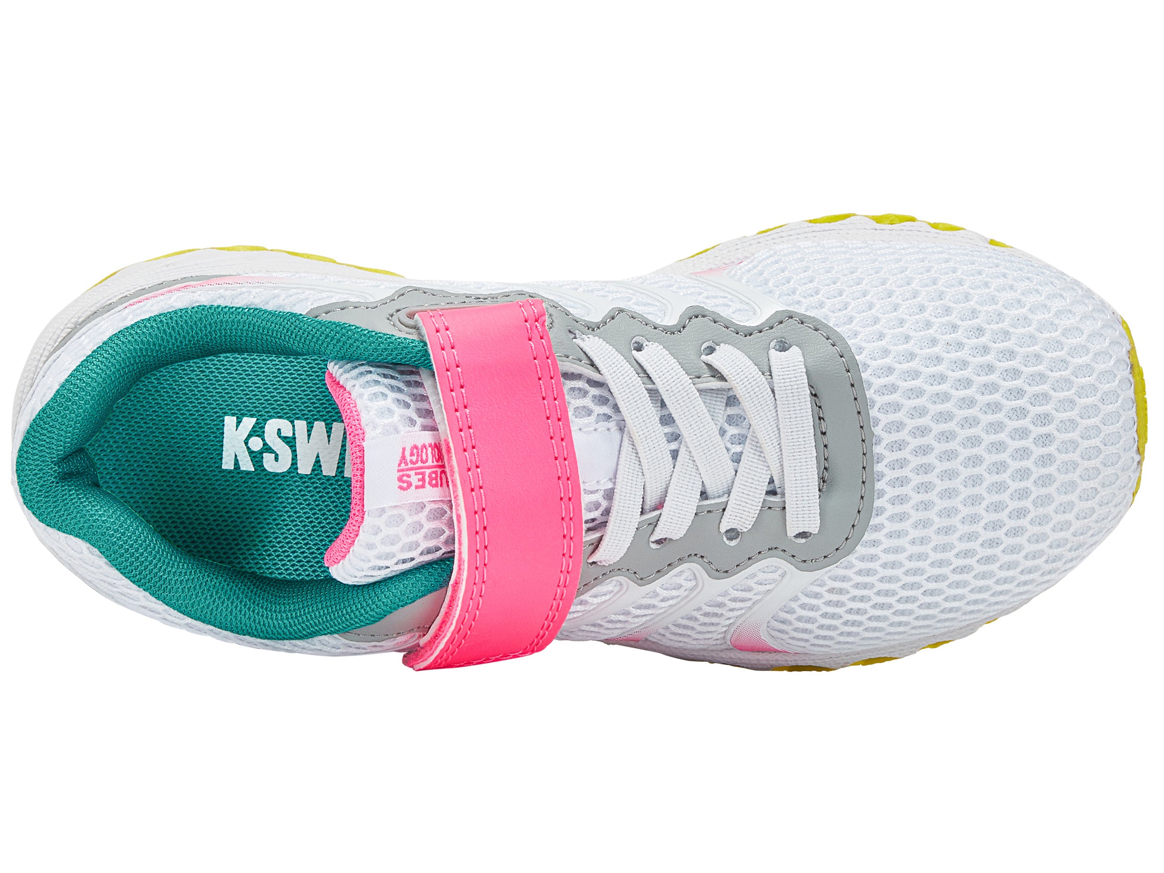 57160 025 M | High-Rise Neon Pink/Neon Teal/Optical Yellow Tubes 200 Strap - Perfect for Sports, Fitness, and Outdoor Activities