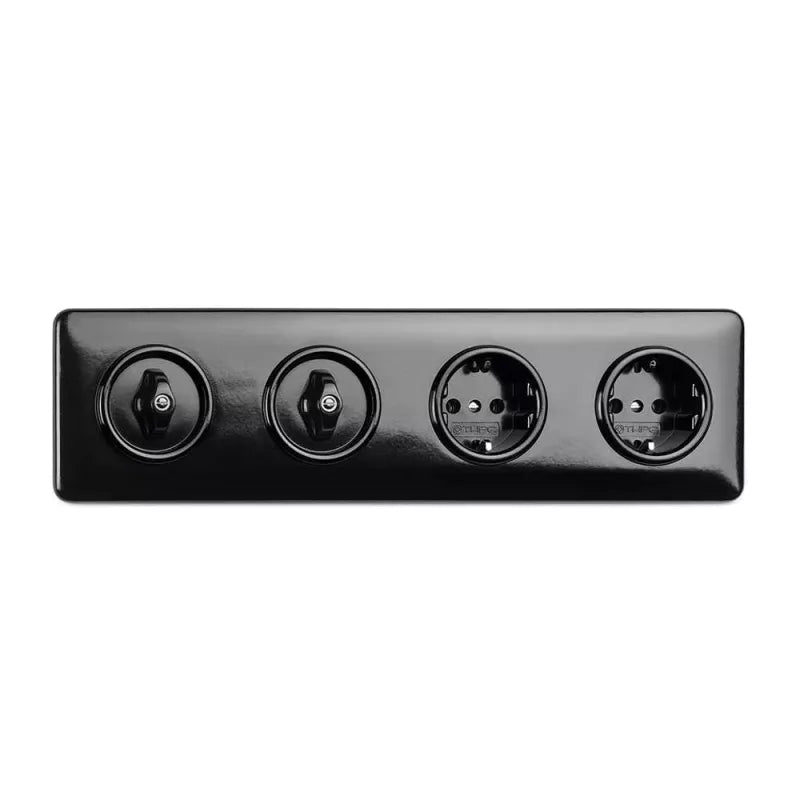 Bakelite Electrical Outlet Insert - Durable & Safe for Home, Office & Industrial Use