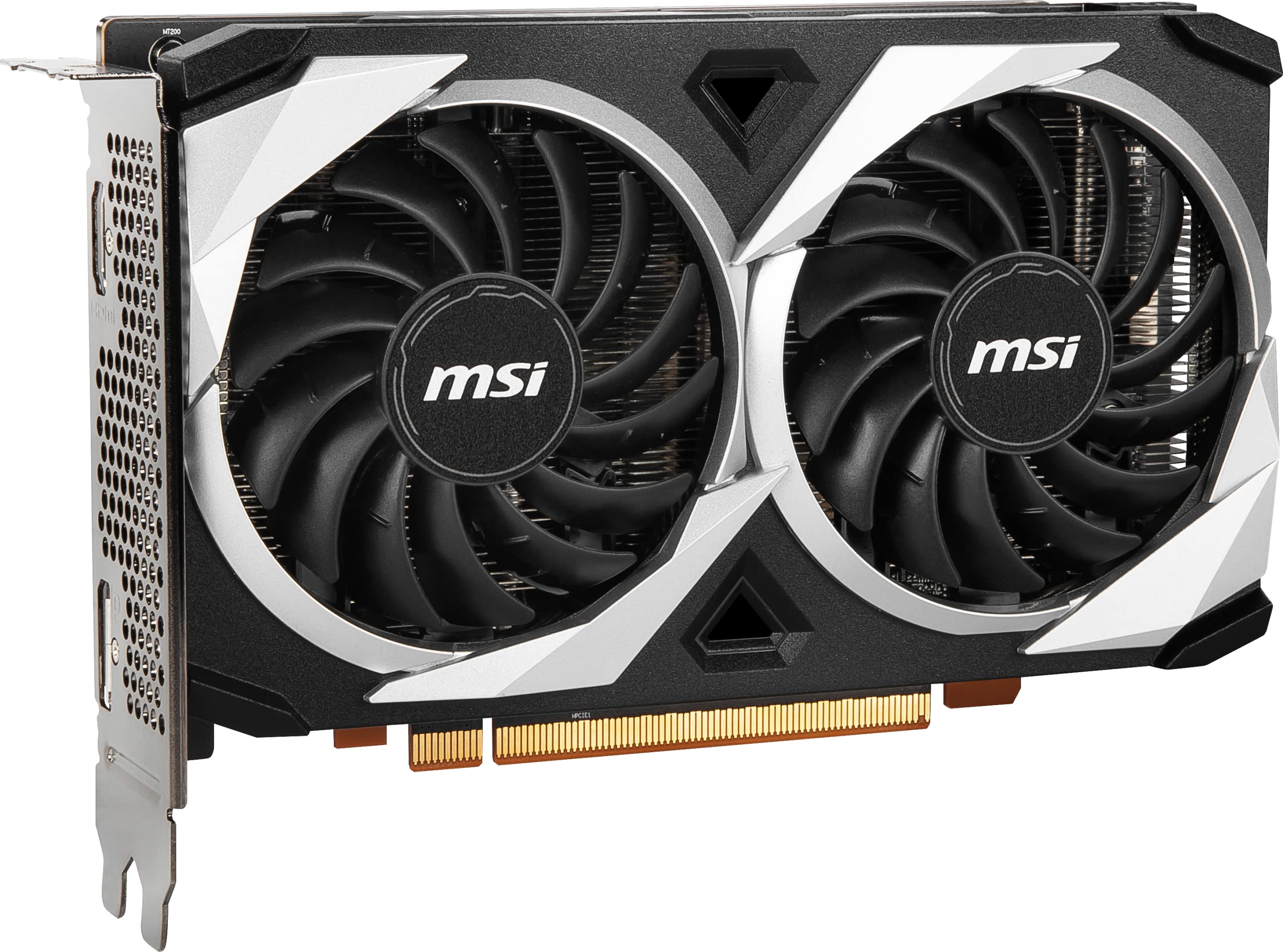 MSI Gaming AMD Radeon RX 6500 XT 4GB GDDR6 Graphics Card - 64-bit, PCIe 4.0, Dual Torx Fans, FreeSync, DirectX 12, VR Ready, Overclocked (RX 6500 XT MECH 2X 4G OC) | Perfect for 1080p Gaming, Streaming & VR Experiences