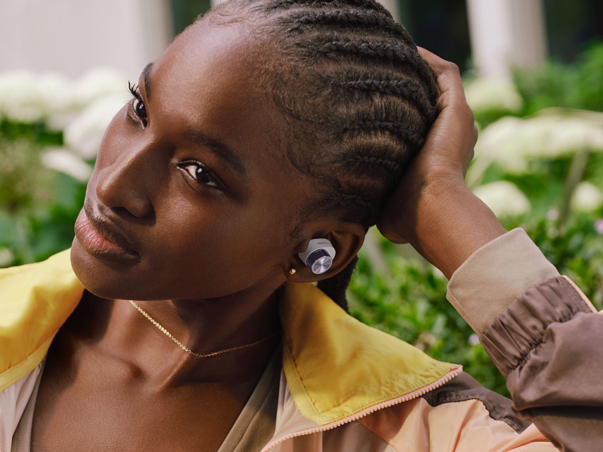 Bowers & Wilkins PI5 S2 Wireless Earbuds - Active Noise Cancelling, Hi-Fi Sound, Bluetooth 5.0, 24H Battery Life - Perfect for Commuting, Workouts & Travel