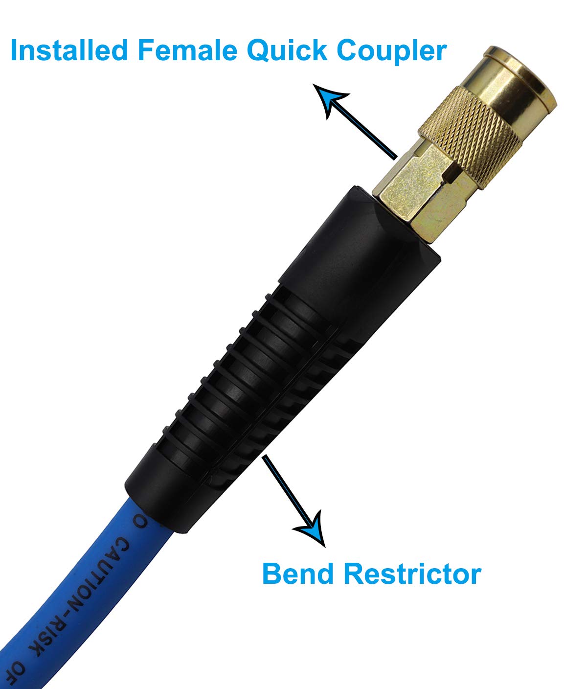 YOTOO Hybrid Lead-In Air Hose 1/4