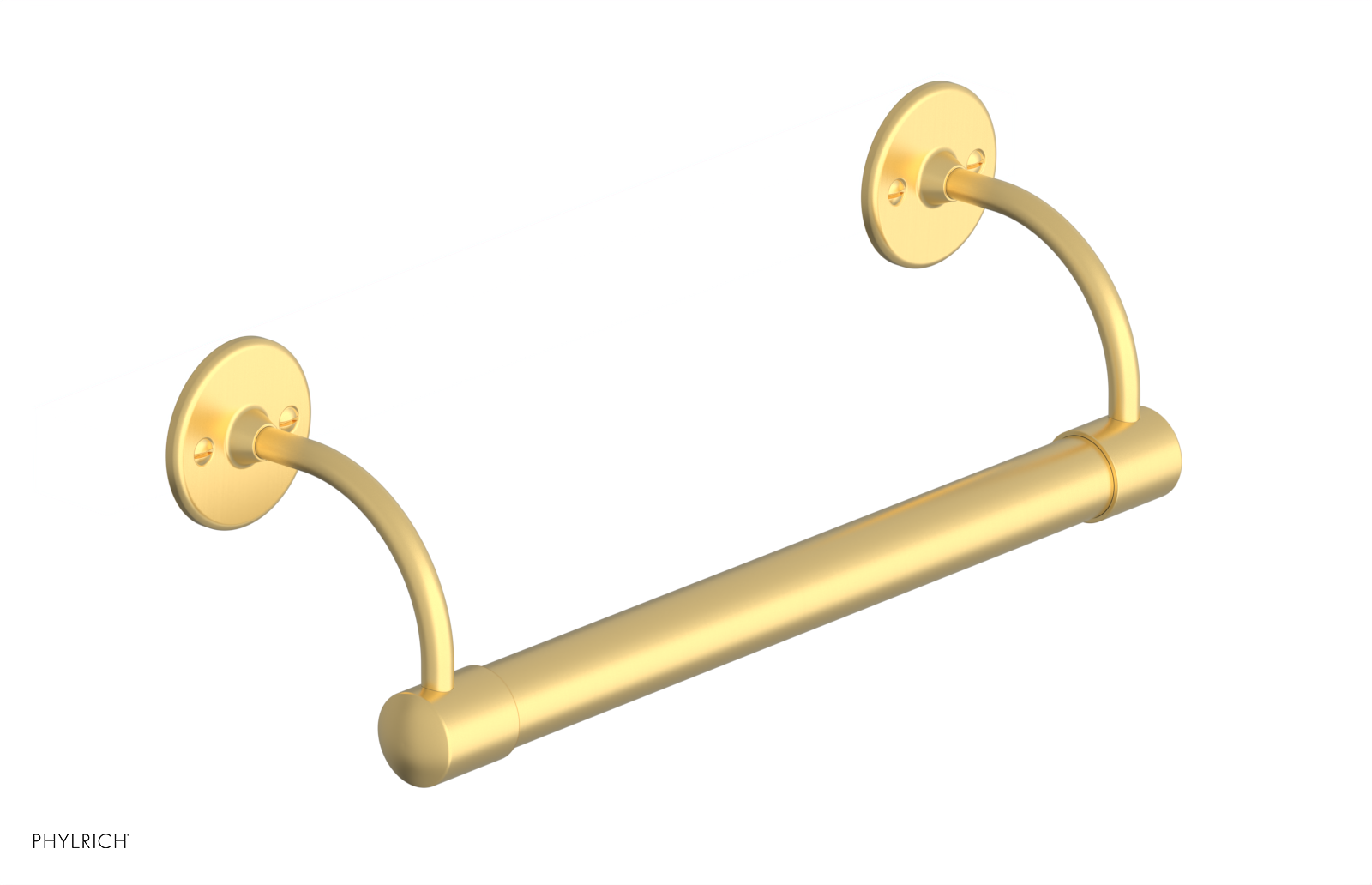 Jamestown 12-Inch Towel Bar in Brushed Nickel - 165 69 - Perfect for Bathroom, Kitchen, and Spa Decor