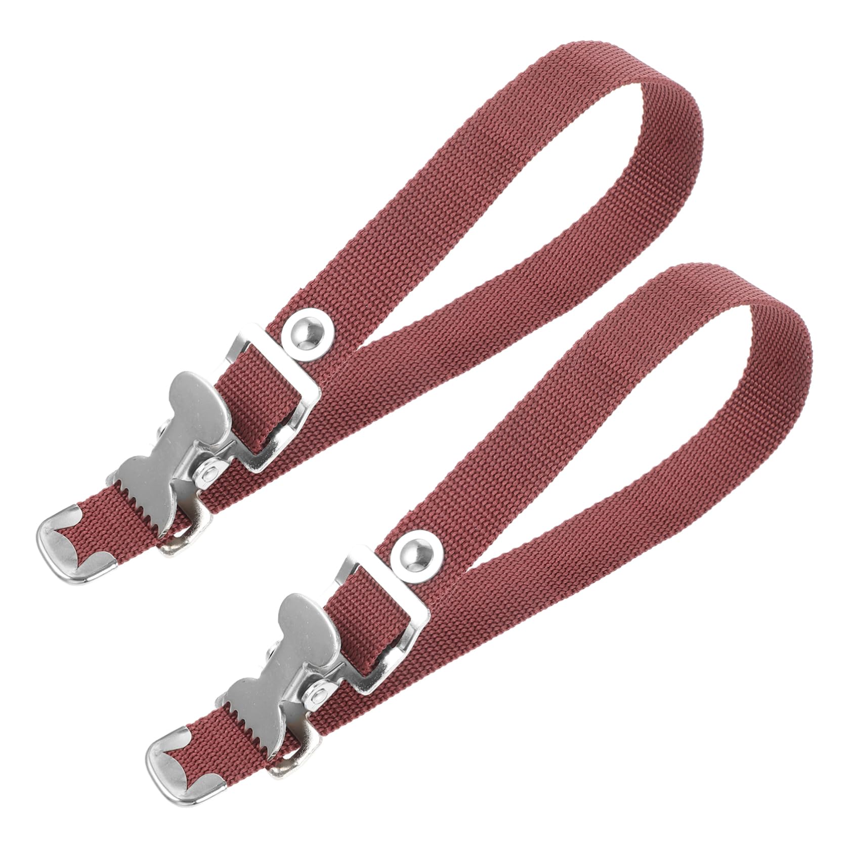 2pcs Drywall Stilt Replacement Straps - Adjustable Metal Leg Straps for Comfort & Safety - Perfect for Drywall Installation, Painting, and Construction Work