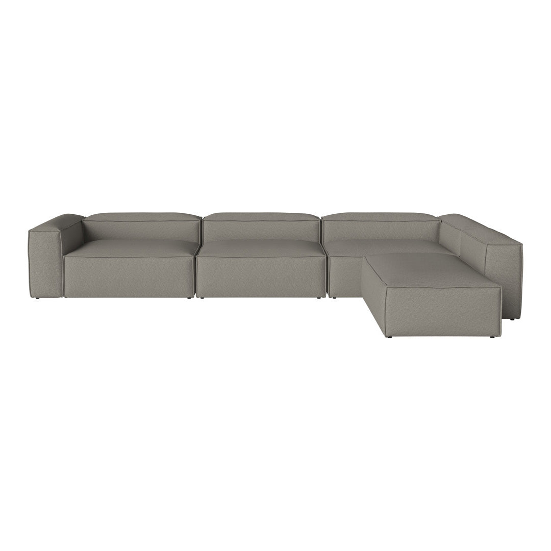 Cosima Corner Sofa with Open End - Modern L-Shaped Sectional Couch for Living Room, Lounge & Home Theater