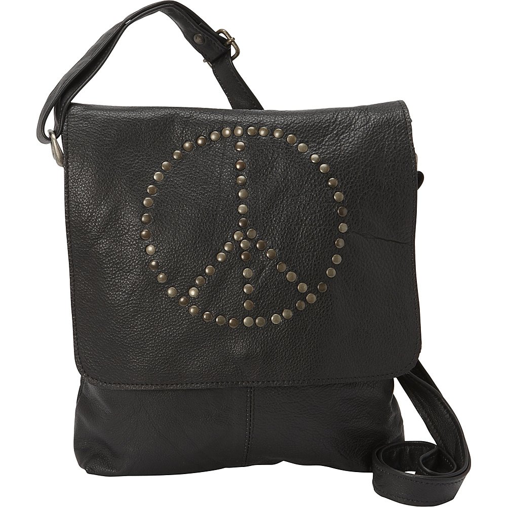 Premium Sharo Leather Messenger Bag for Men & Women - Stylish & Durable Crossbody Bag (Black) - Perfect for Work, Travel & Everyday Use