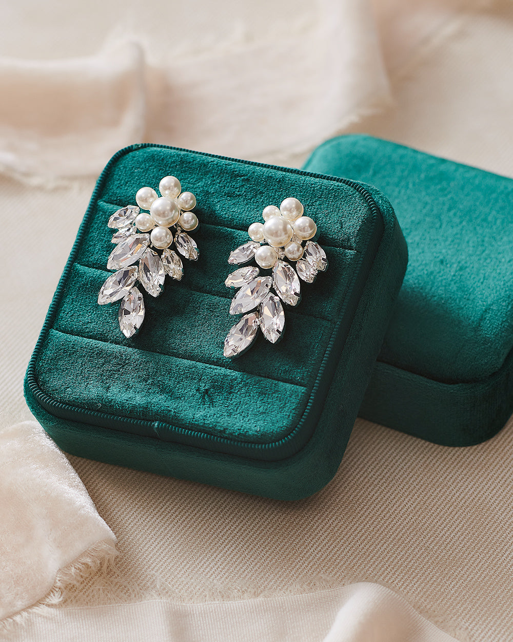 Verona Earrings for Women - Elegant Gold Hoop Earrings with Cubic Zirconia, Perfect for Parties, Weddings & Everyday Wear