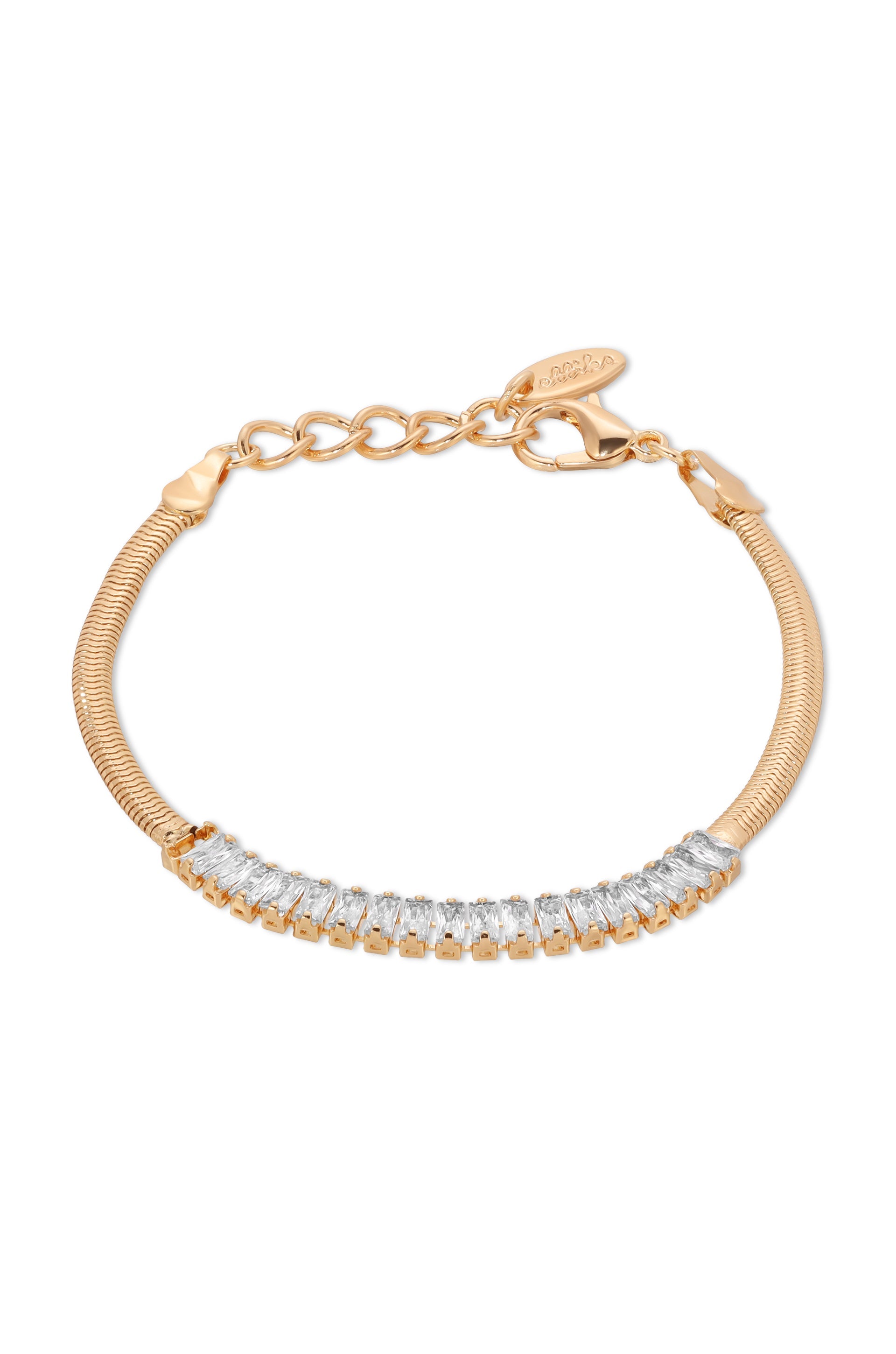 Links and Shine Bracelet Set of 2 - Elegant Stainless Steel Jewelry for Women | Perfect for Parties, Weddings & Everyday Wear