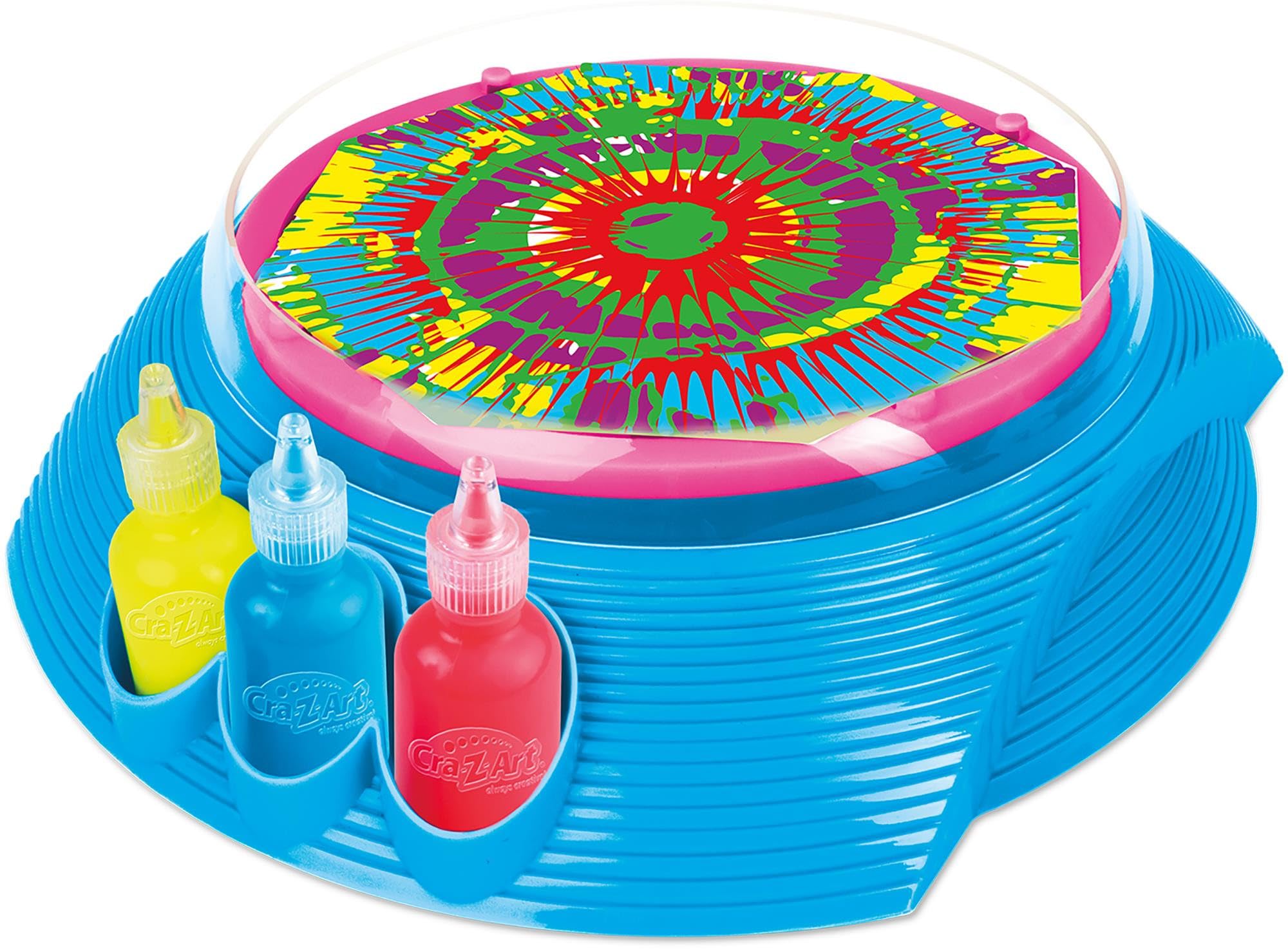 Cra-Z-Art Scented Spinning Art Machine for Kids - Creative DIY Spin Painting Kit with 6 Vibrant Colors - Perfect for Birthday Gifts, Classroom Activities & Sensory Play