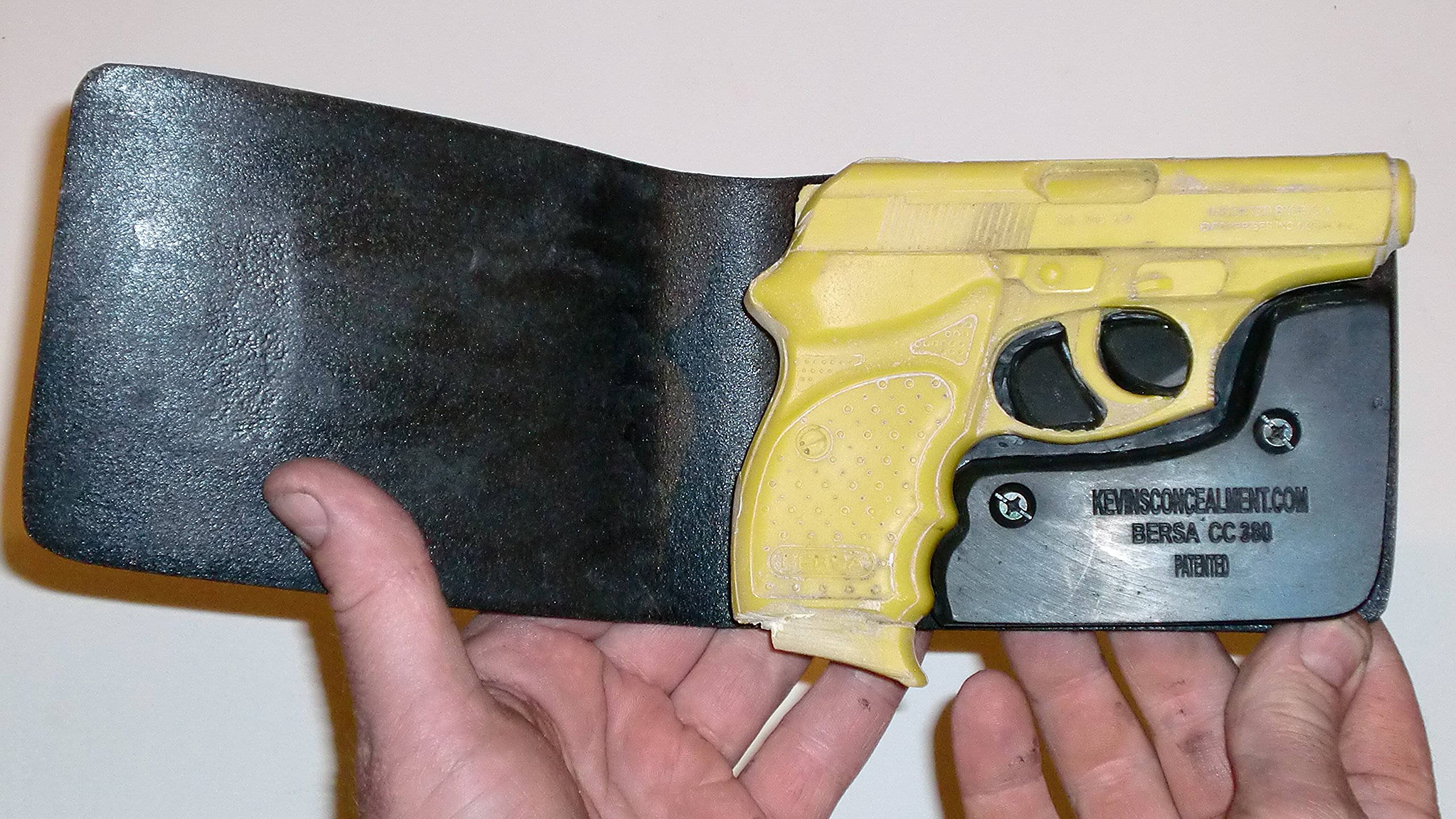 Bersa CC .380 Concealed Carry Wallet Holster - Slim & Secure IWB Holster for Full Concealment | Perfect for Everyday Carry, Travel & Self-Defense