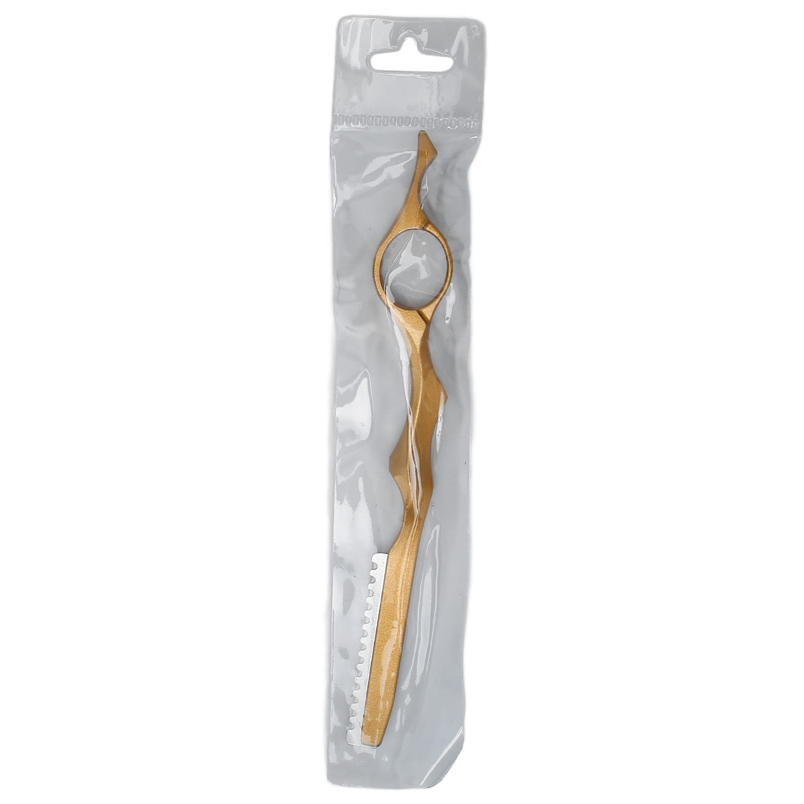 Professional Hair Thinning Razor & Styling Comb - Gold Hair Texturizing & Trimming Knife for Salon & Home Use - Perfect for Layering, Thinning & Styling Haircuts