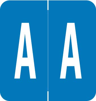 Doctor Stuff File Folder Labels - Alphabet Letter A Stickers, 1.3