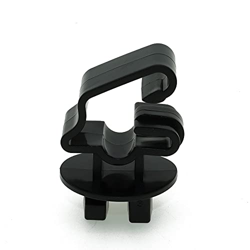 50Pcs Snap-on T-Post Electric Fence Wire Insulators - Heavy Duty Plastic Insulators for Electric Fencing (INS505) - Perfect for Farm, Ranch & Livestock Containment