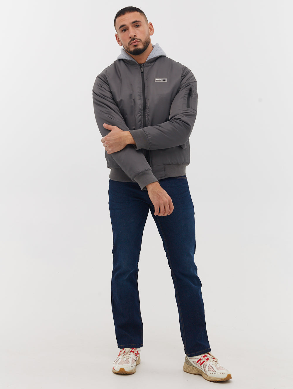 Bomper Fleece Hood Bomber Jacket - Warm Winter Coat for Men & Women | Outdoor Activities, Streetwear Fashion, Casual Wear