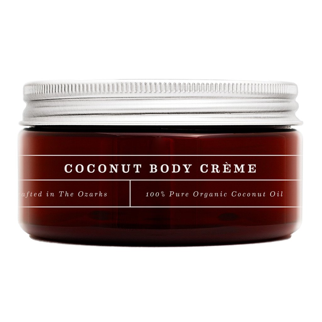 CREEKBABY Coconut Body Cream - 8 oz | Ultra Hydrating & Nourishing Moisturizer for Dry Skin | Perfect for Daily Use, After Shower & Nighttime Skincare Routine