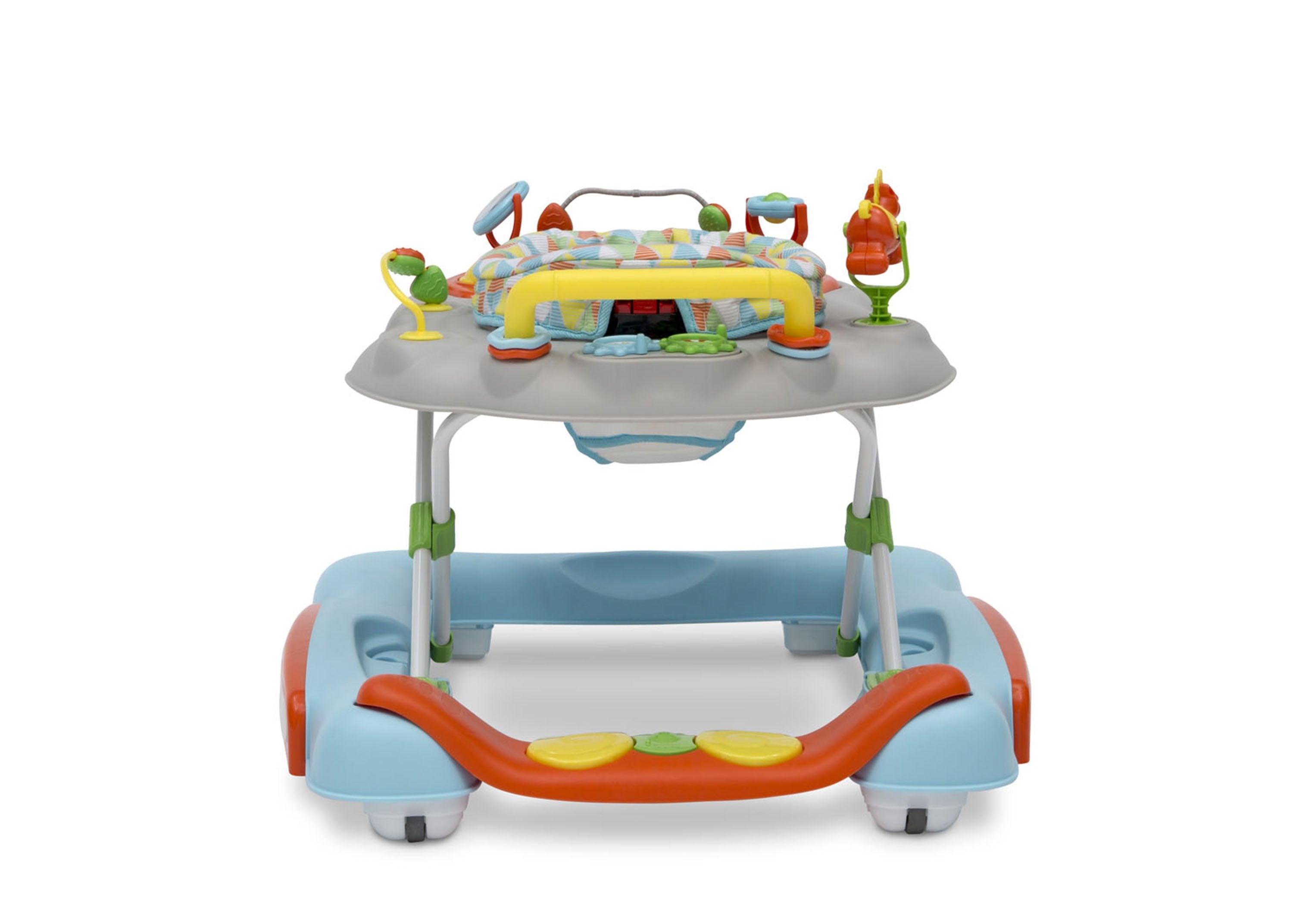 4 in 1 Discover & Play Musical Baby Walker - Interactive Learning Toy with Lights & Sounds for Toddlers 6-12 Months - Perfect for Early Development & First Steps