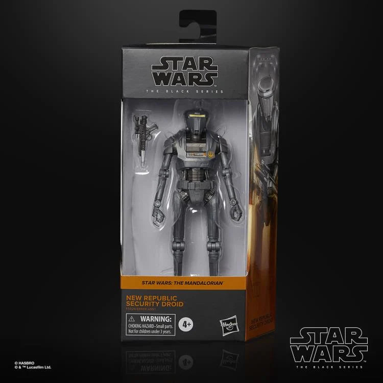 Star Wars The Black Series New Republic Security Droid Action Figure - The Mandalorian Collectible Toy for Display & Play | Perfect for Fans, Gift Giving & Cosplay